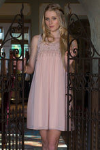 Pink High Waist Dress