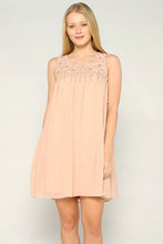 Pink High Waist Dress