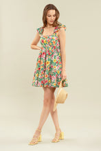 Green Printed Dress