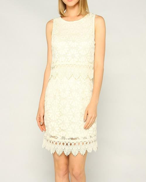 Crochet Lace Tunic Dress