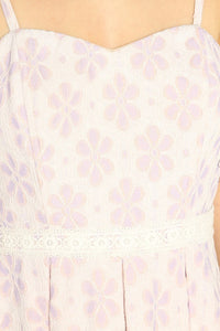 Floral Pattern Summer Dress