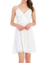 Lace Trim Summer Dress