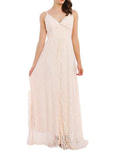 Shoulder String Full Lace Long Dress