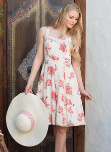 Floral Sleeveless Dress