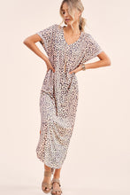 Pink Leopard Soft Summer Maxi Dress