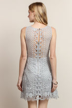 Butterfly And Flower Detailed Lace Dress
