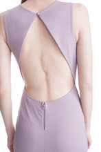 Keyhole Front Neck Open Back Maxi Dress
