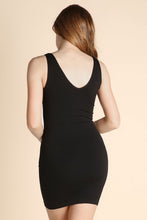 Black Reversible Tank Dress