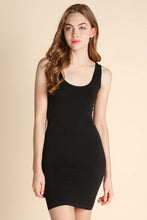 Black Reversible Tank Dress