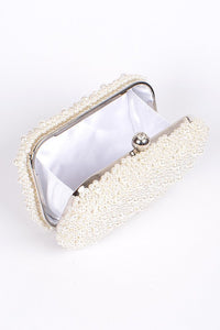 Pearl Bead Clutch Bag