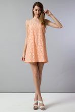 Floral Lace Mini Dress