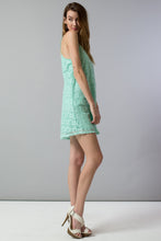 Floral Lace Mini Dress