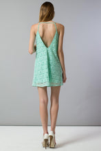 Floral Lace Mini Dress