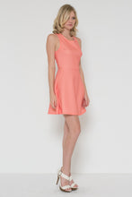 Cross Back Solid Color Dress
