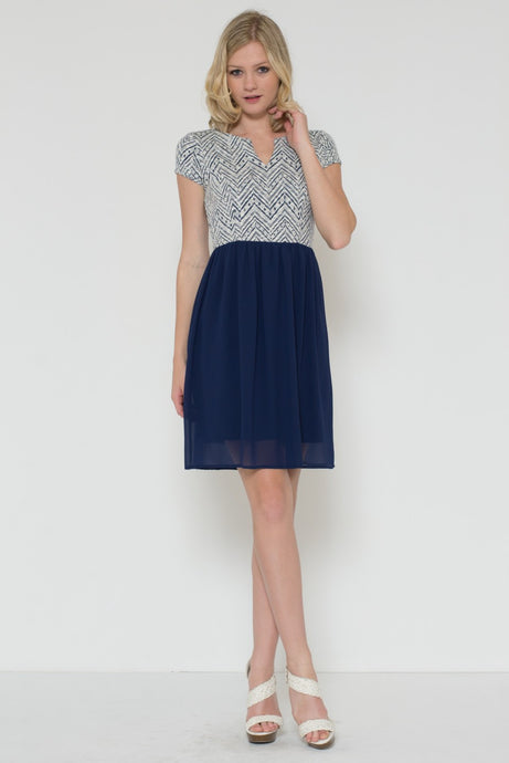 High Waist Two Pieces Dress