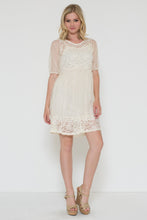 Upper See-Thru Lace Dress