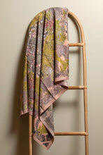 Indi Pink Floral Printed Silky Twill Scarf