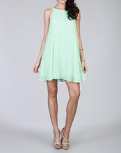 Mint Pleating Dress