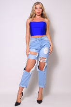 Royal Blue Pure Bliss Rhinestone Ice Top
