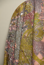 Indi Pink Floral Printed Silky Twill Scarf