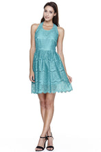 Elegant Halter Lace Summer Dress