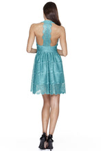 Elegant Halter Lace Summer Dress