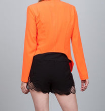 Ruffle Neck Jacket