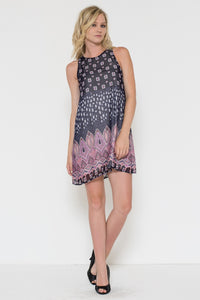 Boarder Print Dress