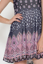 Boarder Print Dress