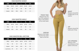 Light Blue High Waisted Wide Leg Jeans