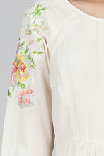 Embroidery Shoulder Romper