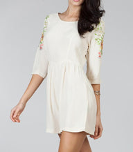 Embroidery Shoulder Romper