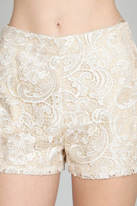 Solid Lace Short