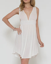 Crinkle Open Waist Dress