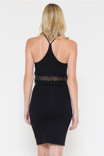 Side Lace Detail Crop Top / Ponti Verona High Waist Skirt
